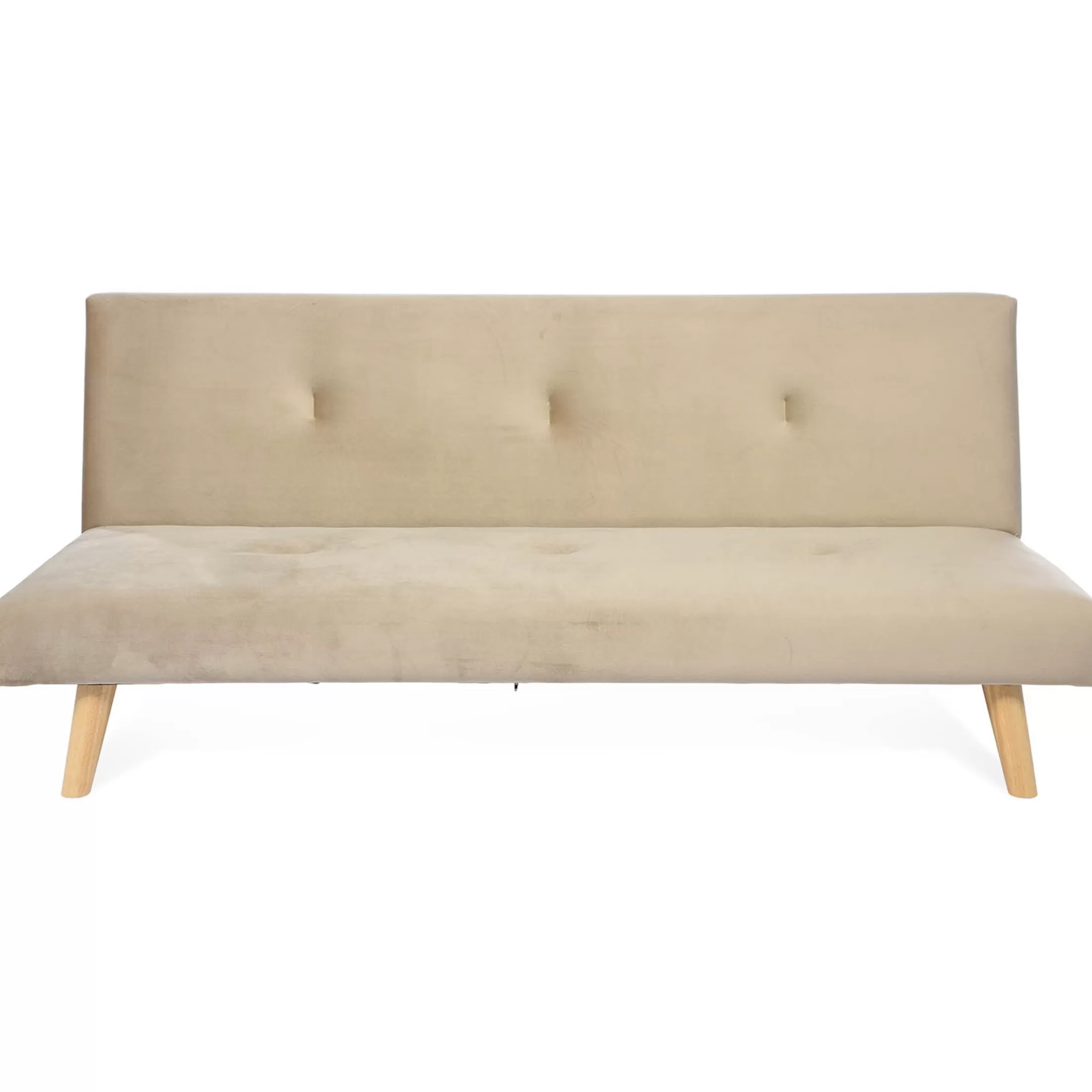 Depot Sofas>3-Sitzer Samt-Schlafsofa Polly