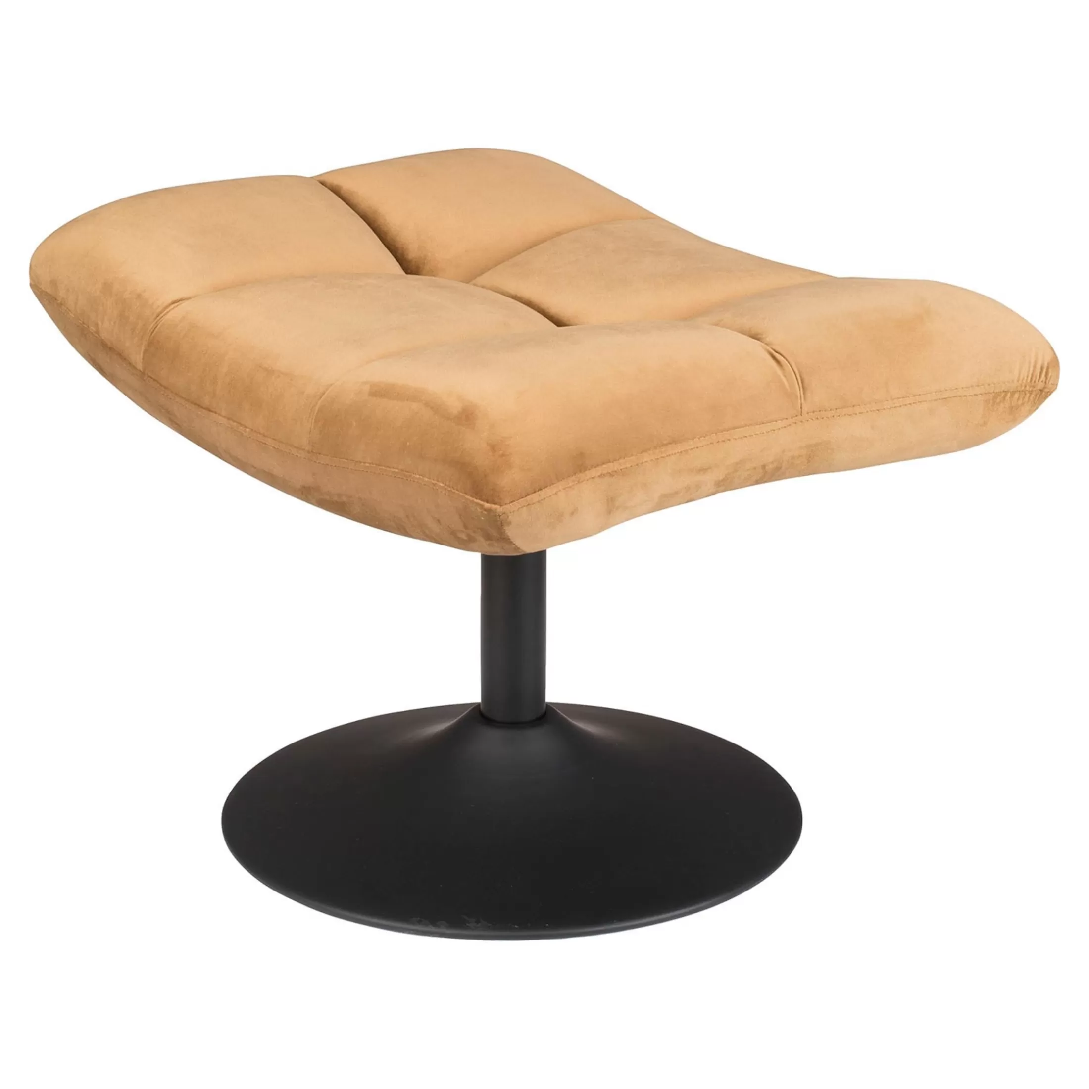 Depot Poufs & Hocker>Dutchbone Samt-Hocker Bar, Drehbar