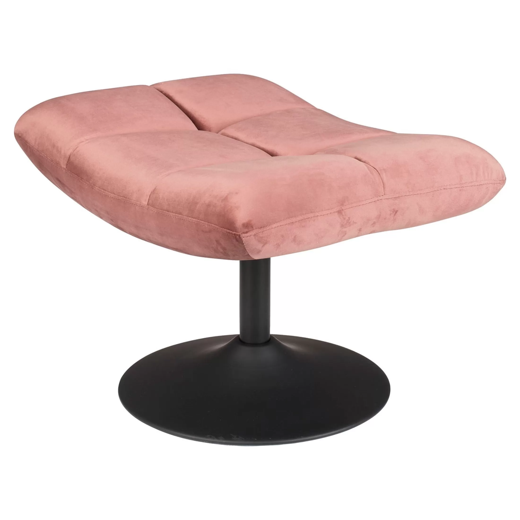 Depot Poufs & Hocker>Dutchbone Samt-Hocker Bar, Drehbar