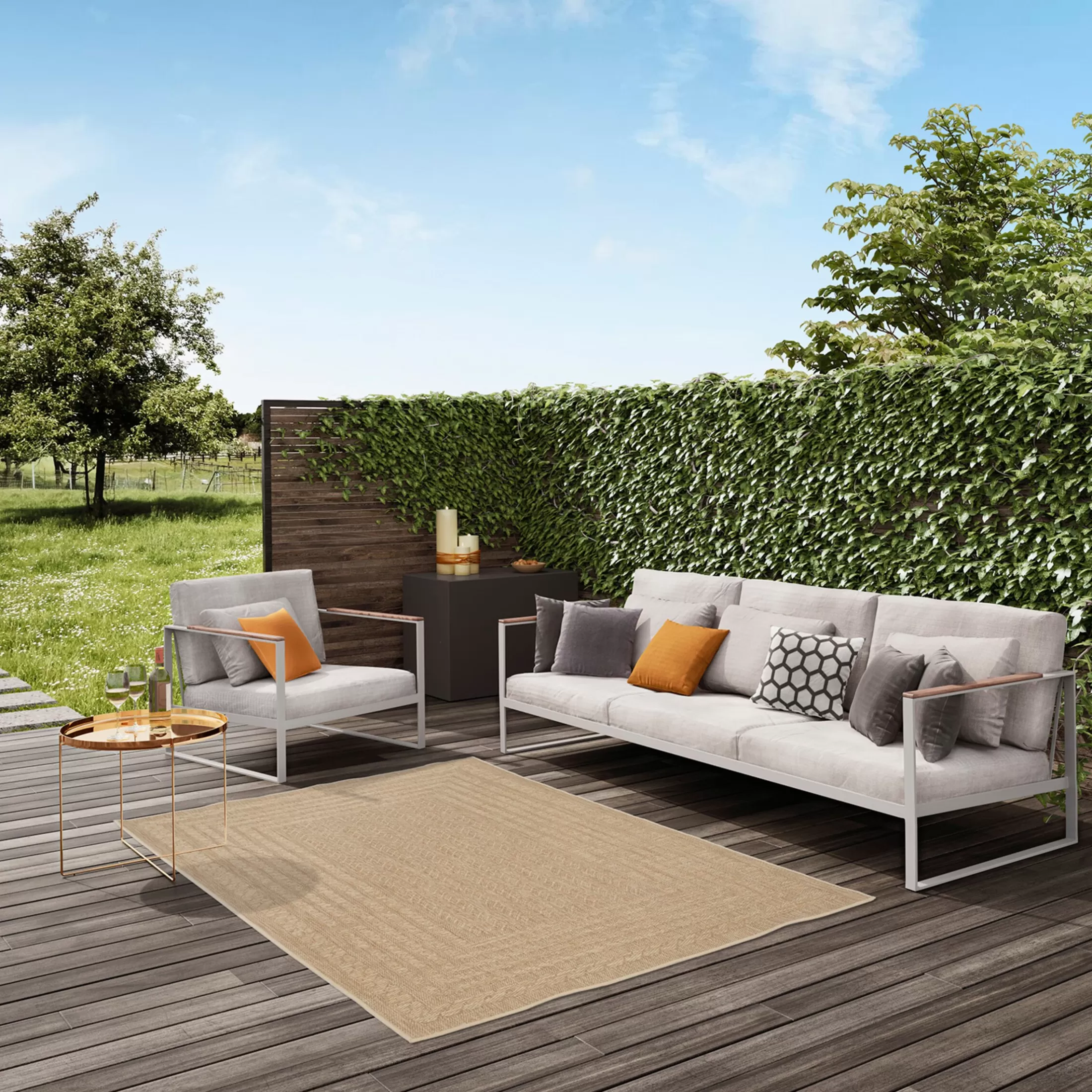 Depot Outdoor-Teppiche>In- & Outdoor-Teppich Timber