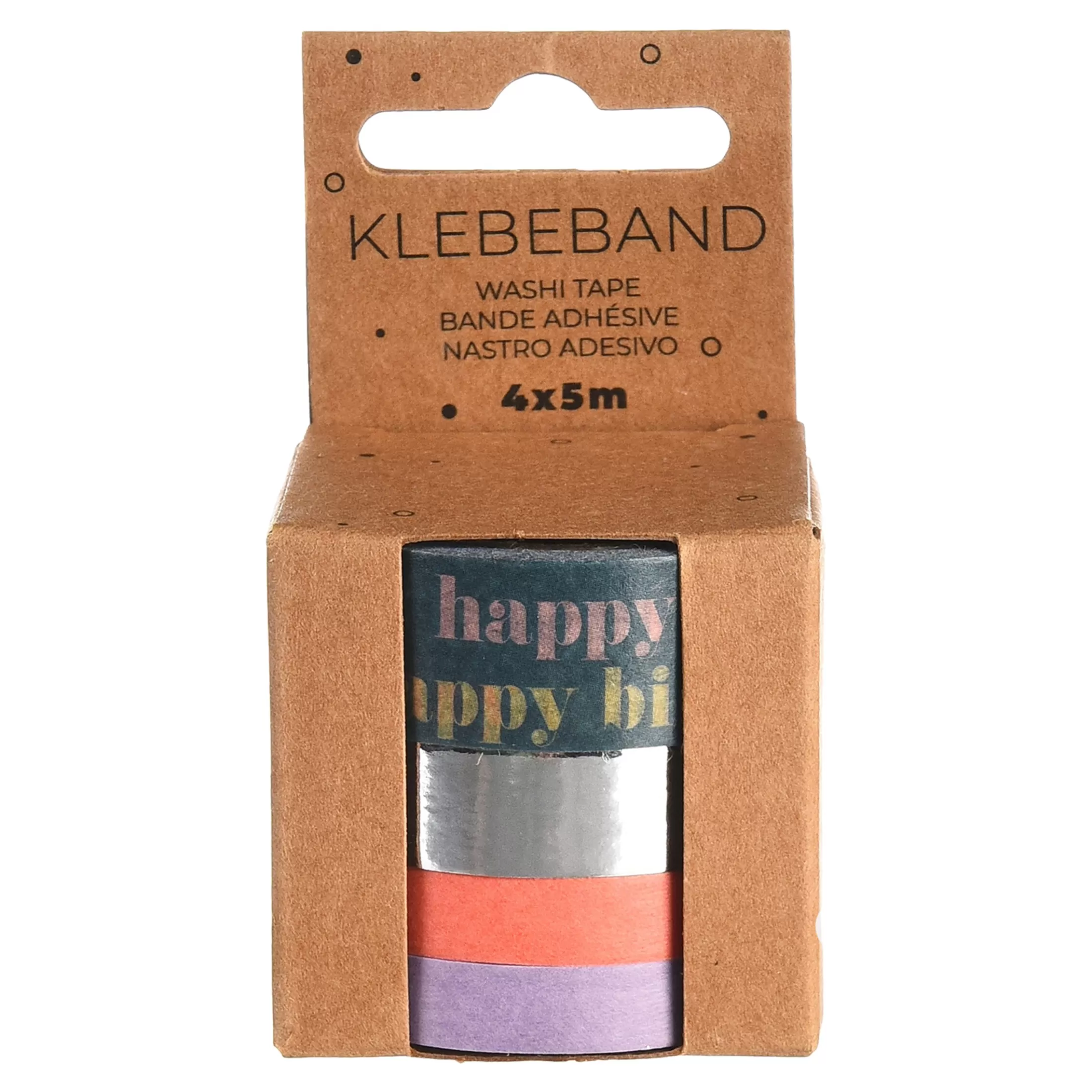 Depot Geschenkbänder>Klebeband Happy Birthday