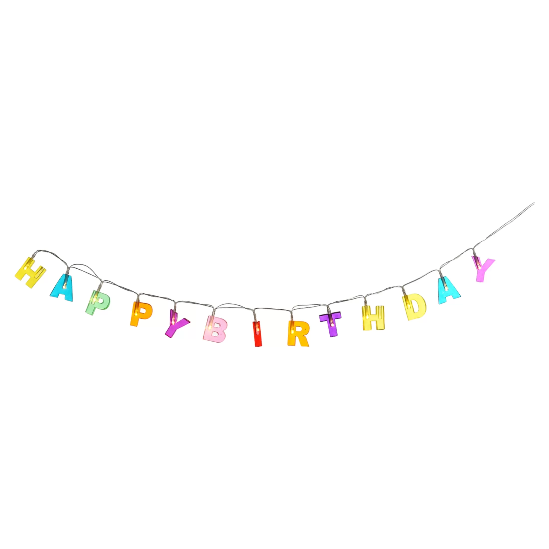 Depot Lichterketten>Led-Lichterkette Happy Birthday