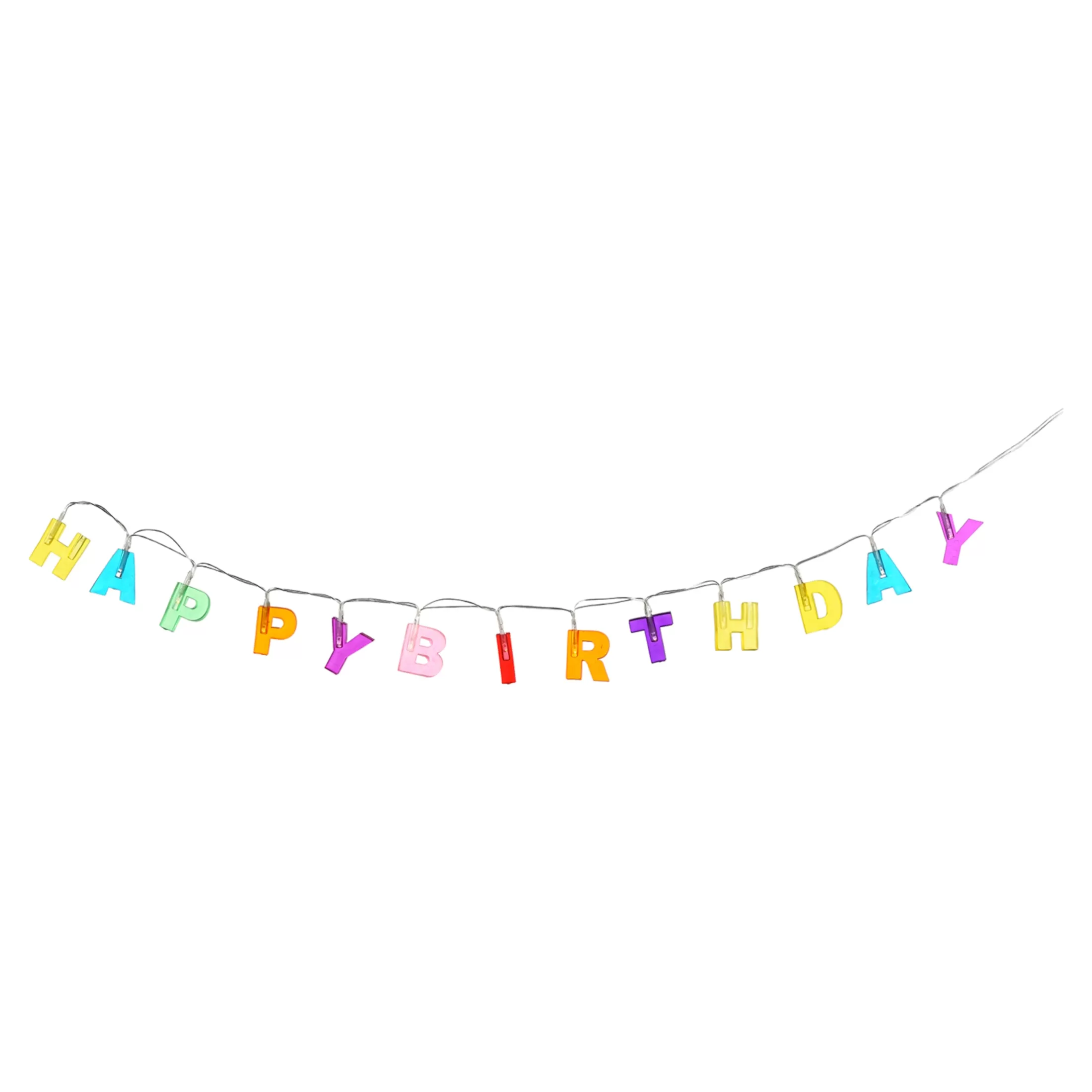 Depot Lichterketten>Led-Lichterkette Happy Birthday